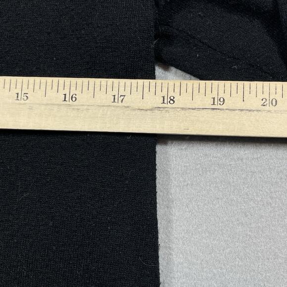 J.Jill Cardigan Women XS Black Wool Blend Long Sleeve 2-Button Front Pockets - Picture 8 of 9